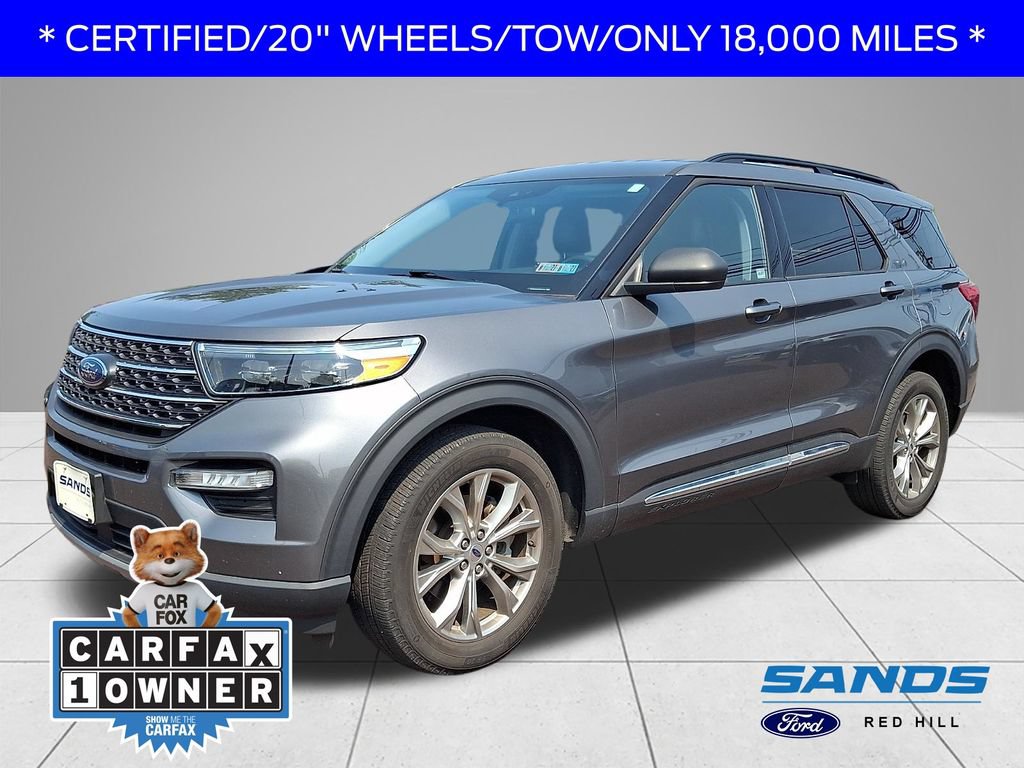 Certified 2023 Ford Explorer XLT w/ Equipment Group 202A