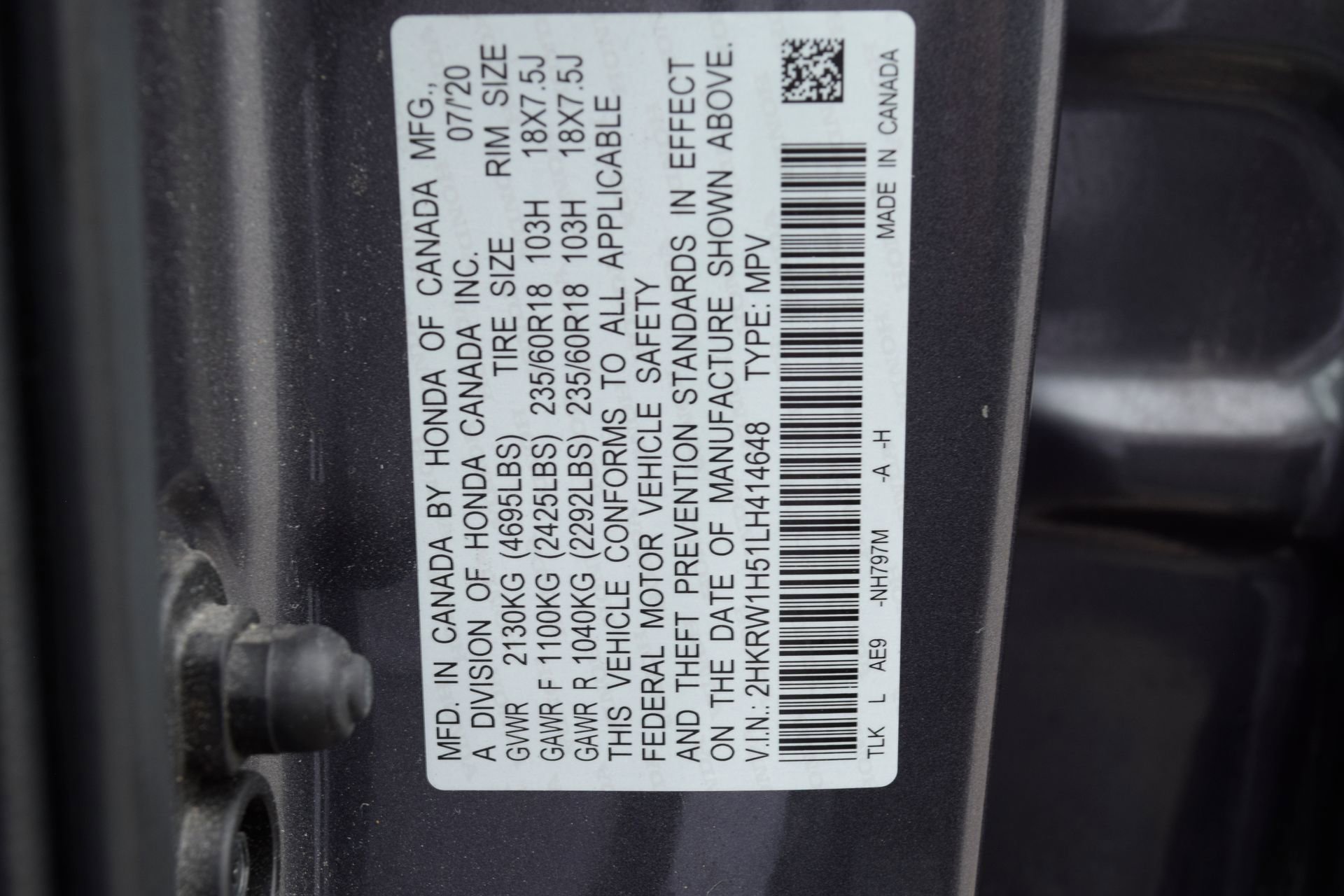 Used 2020 Honda CR-V EX image 26