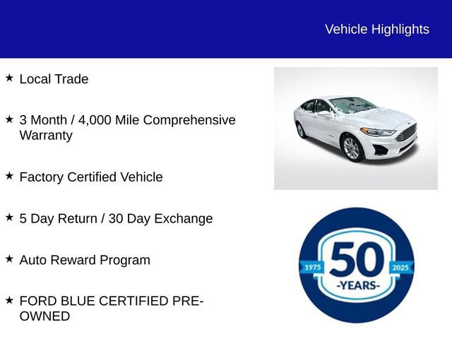 Certified 2019 Ford Fusion SEL image 9