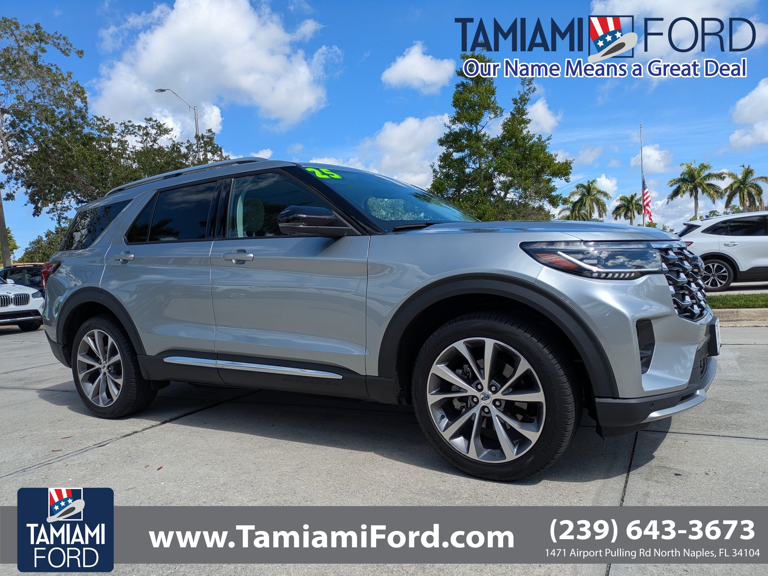 Certified 2025 Ford Explorer Platinum w/ Ultimate Package
