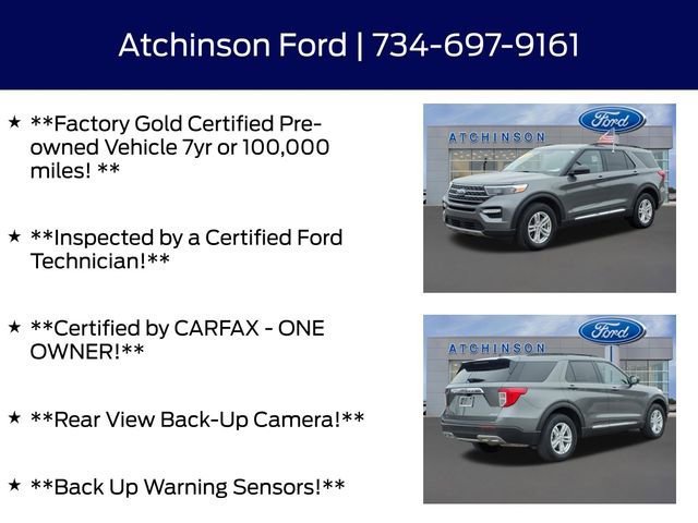 Certified 2023 Ford Explorer XLT w/ Equipment Group 202A image 9