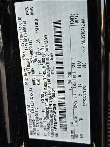 Certified 2022 Ford F150 XLT w/ Equipment Group 302A High image 23