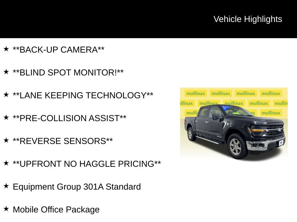 Certified 2024 Ford F150 XLT w/ Mobile Office Package AWD/4WD image 13