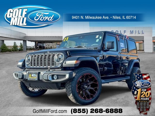 Used 2025 Jeep Wrangler Unlimited Sahara w/ Safety Group