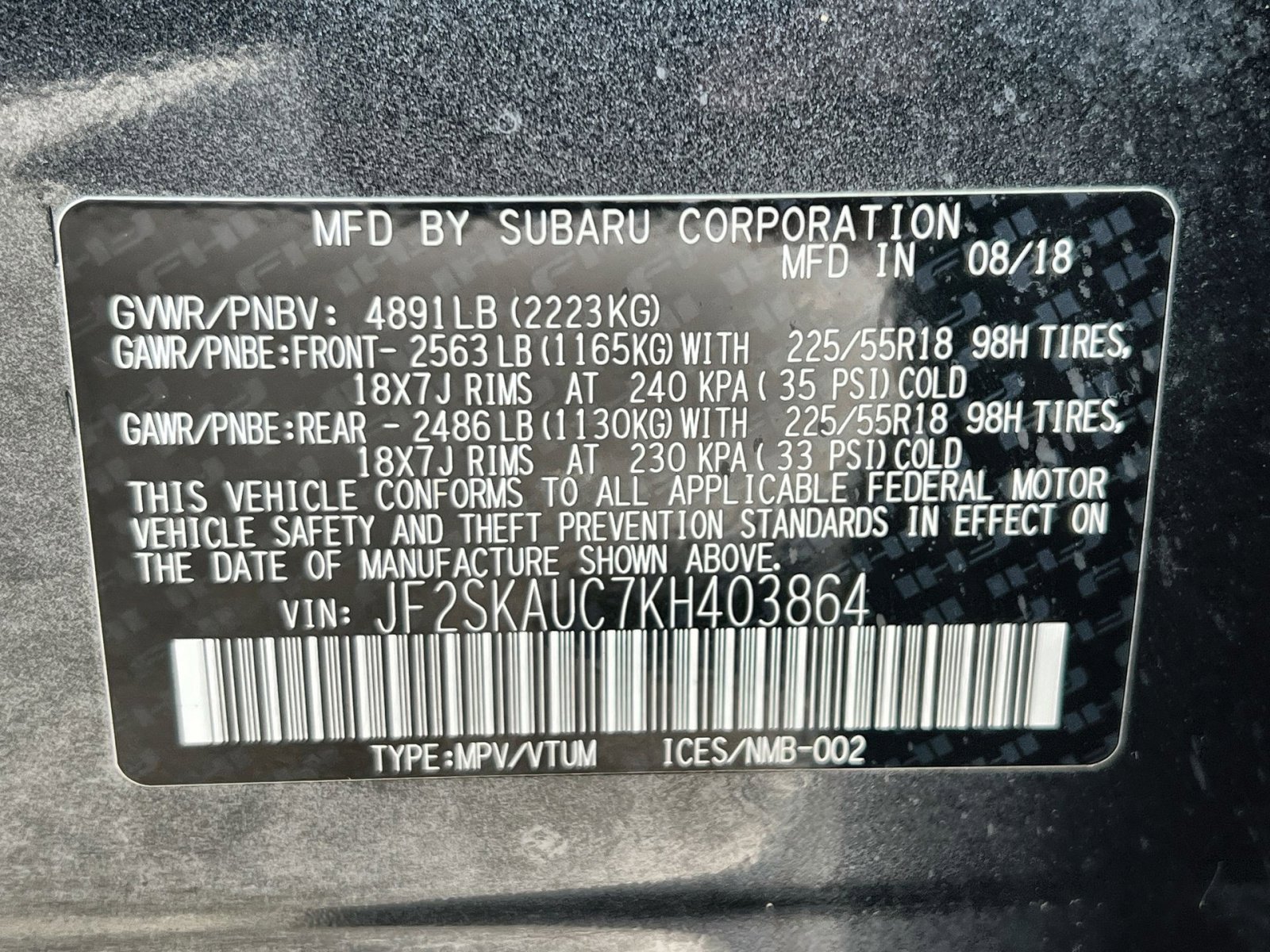Used 2019 Subaru Forester Limited w/ Popular Package #3 AWD/4WD image 37