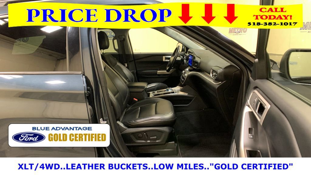 Certified 2022 Ford Explorer XLT w/ Equipment Group 202A image 14