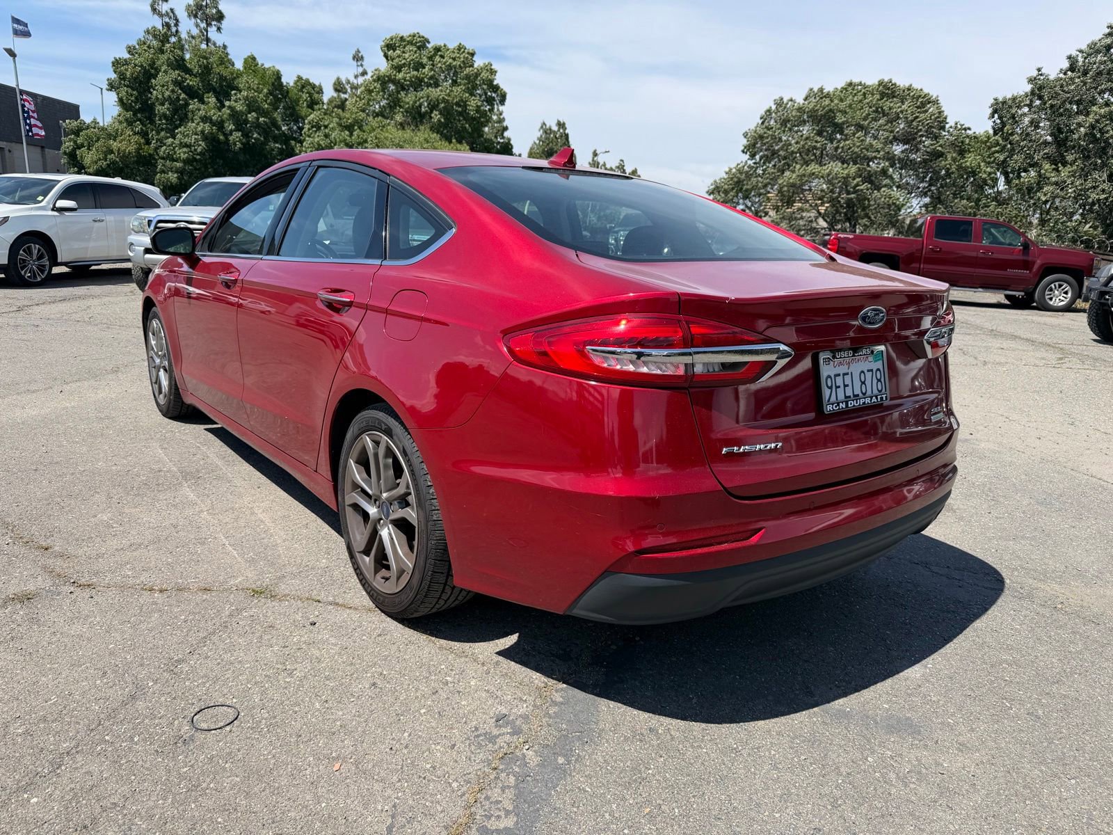 Certified 2020 Ford Fusion SEL FWD image 3