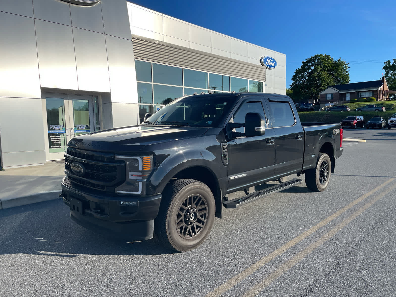Certified 2022 Ford F250 Lariat w/ Black Appearance Pkg AWD/4WD image 2
