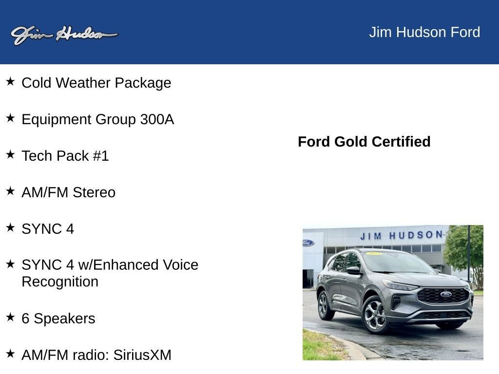 Certified 2024 Ford Escape ST-Line w/ Tech Pack #1 AWD/4WD image 12