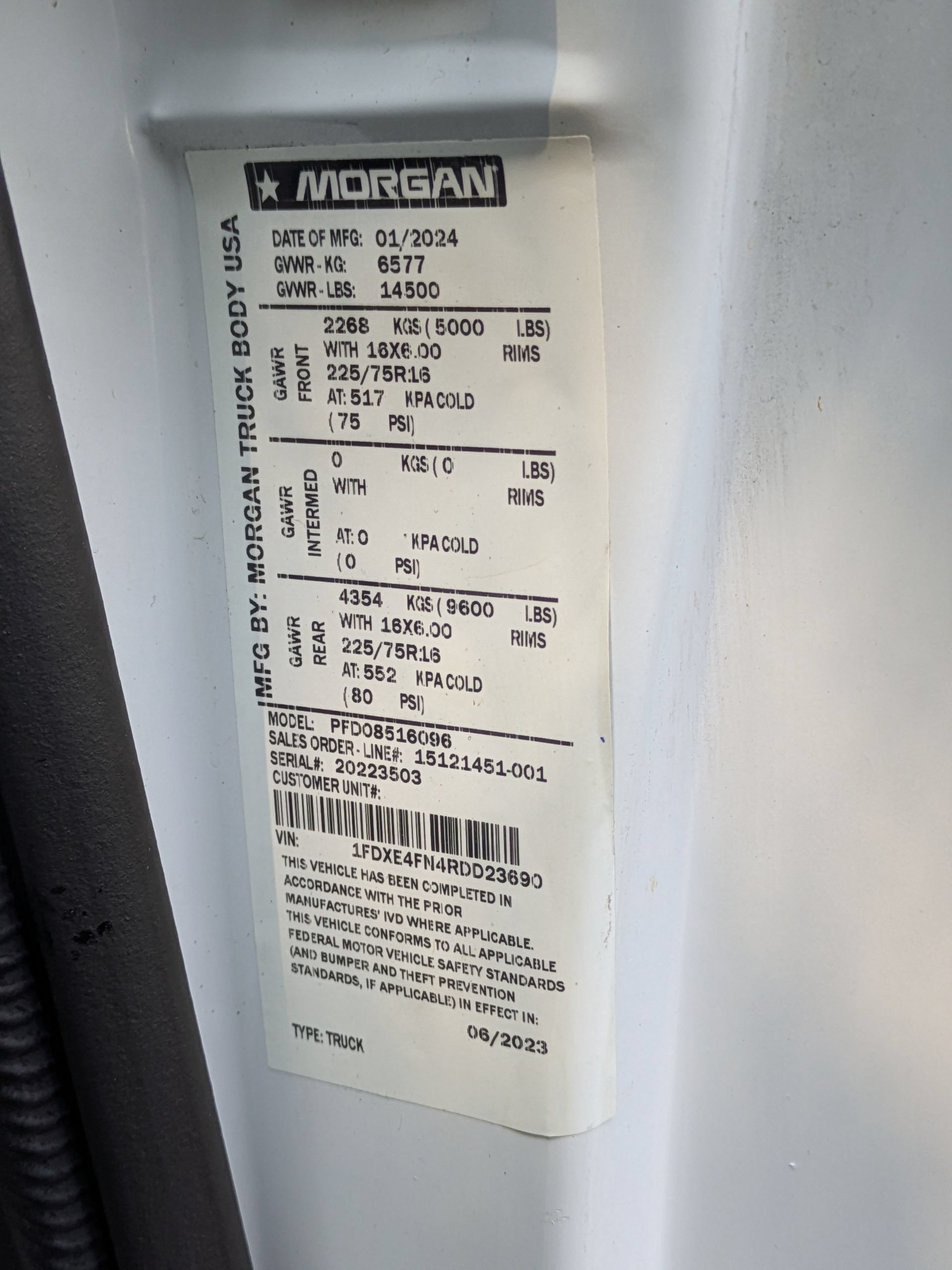 Certified 2024 Ford E-450 and Econoline 450 Super Duty w/ Power Windows & Locks Group RWD image 27