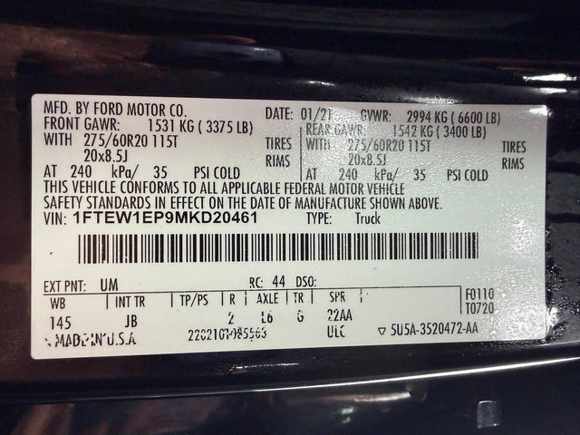Certified 2021 Ford F150 XL w/ STX Appearance Package AWD/4WD image 14