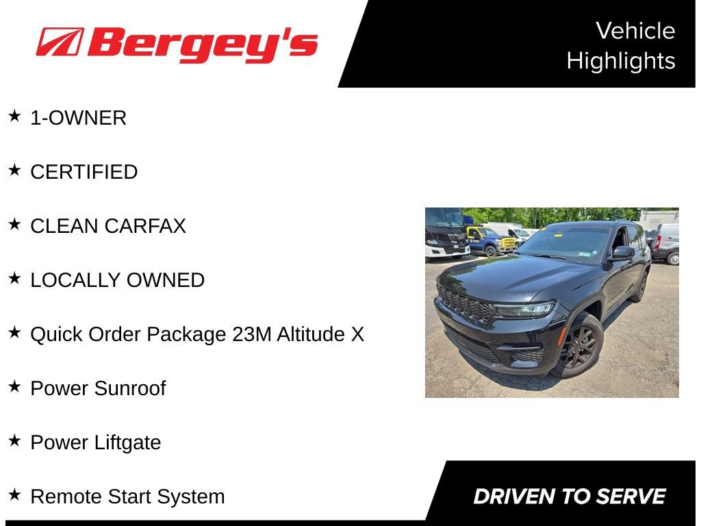 Used 2024 Jeep Grand Cherokee Altitude AWD/4WD image 5