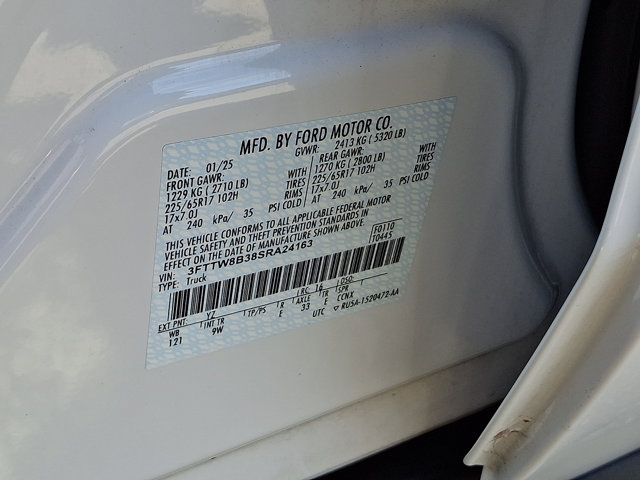 Certified 2025 Ford Maverick XL w/ Equipment Group 101A AWD/4WD image 34
