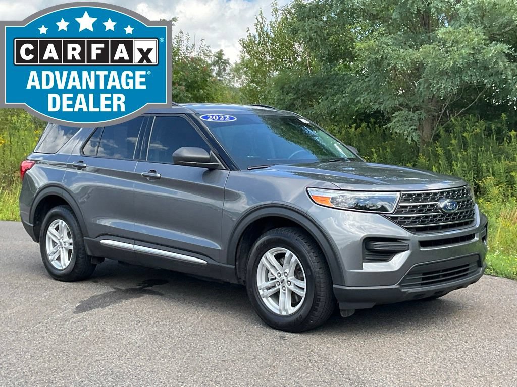 Certified 2022 Ford Explorer XLT w/ Class IV Trailer Tow Package