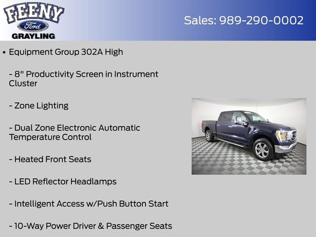 Certified 2023 Ford F150 XLT w/ Equipment Group 302A High AWD/4WD image 12