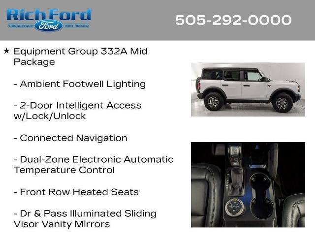 Certified 2025 Ford Bronco Badlands AWD/4WD image 37