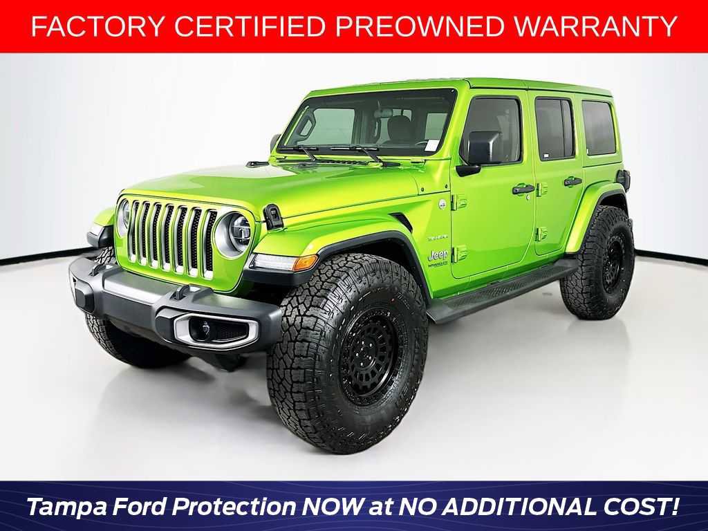Used 2019 Jeep Wrangler Unlimited Sahara w/ LED Lighting Group