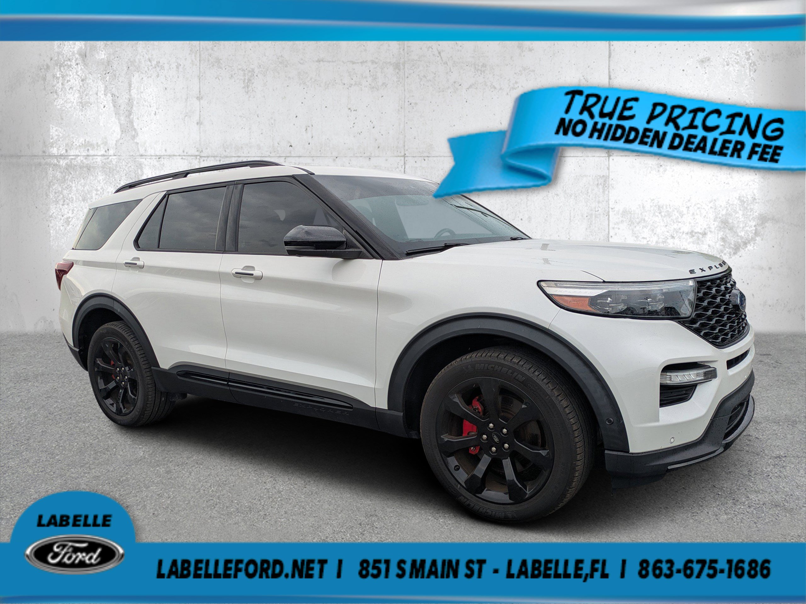 Certified 2022 Ford Explorer ST w/ Equipment Group 401A