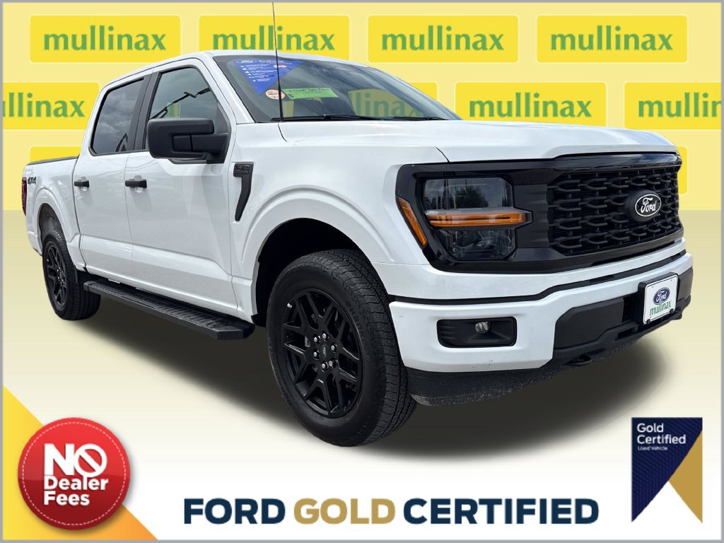 Certified 2024 Ford F150 STX w/ STX Black Appearance Package AWD/4WD 360° Tour
