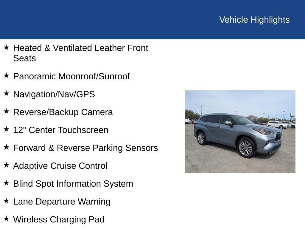 Used 2023 Toyota Highlander Platinum image 30