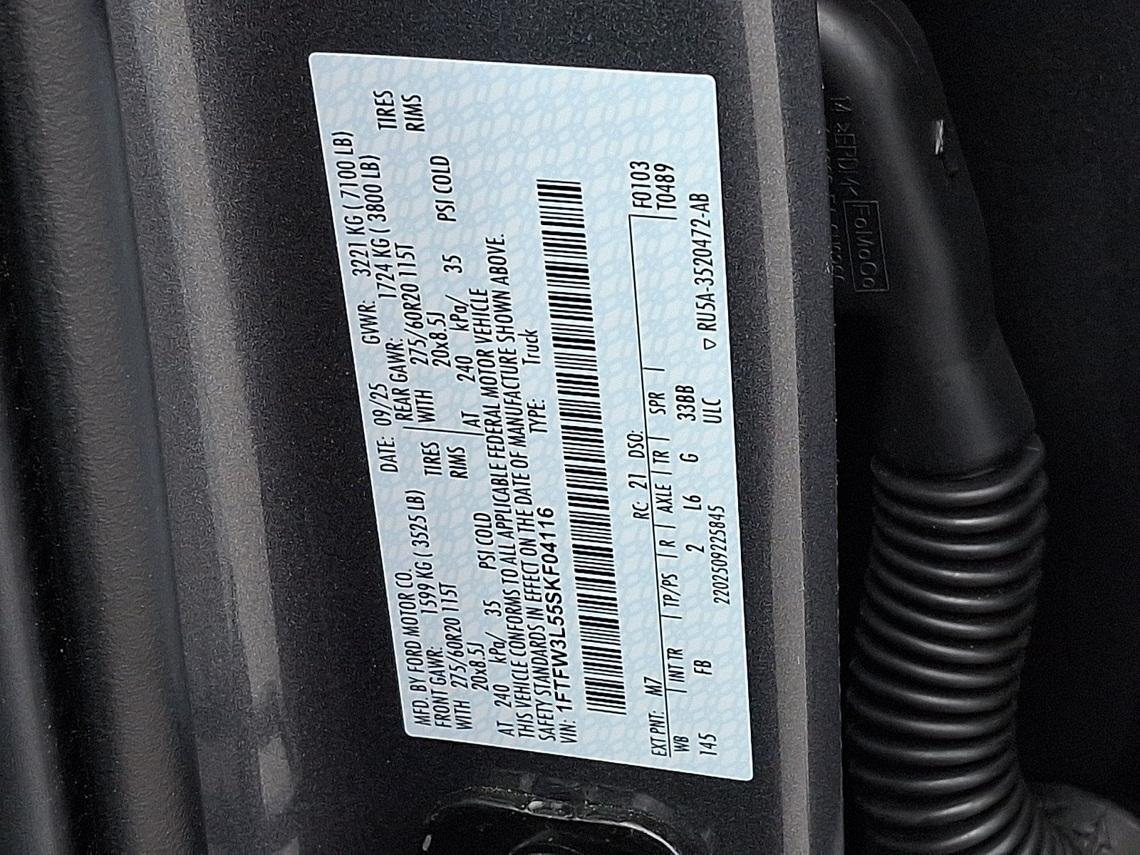 Certified 2025 Ford F150 XLT w/ Equipment Group 302A MID AWD/4WD image 26