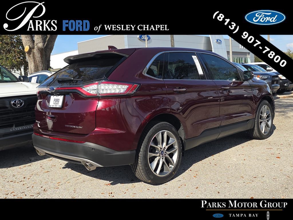 Certified 2018 Ford Edge Titanium w/ Technology Package image 3