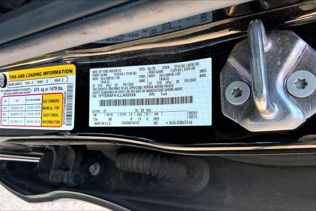 Certified 2020 Ford Ranger Lariat w/ Equipment Group 501A Mid AWD/4WD image 34