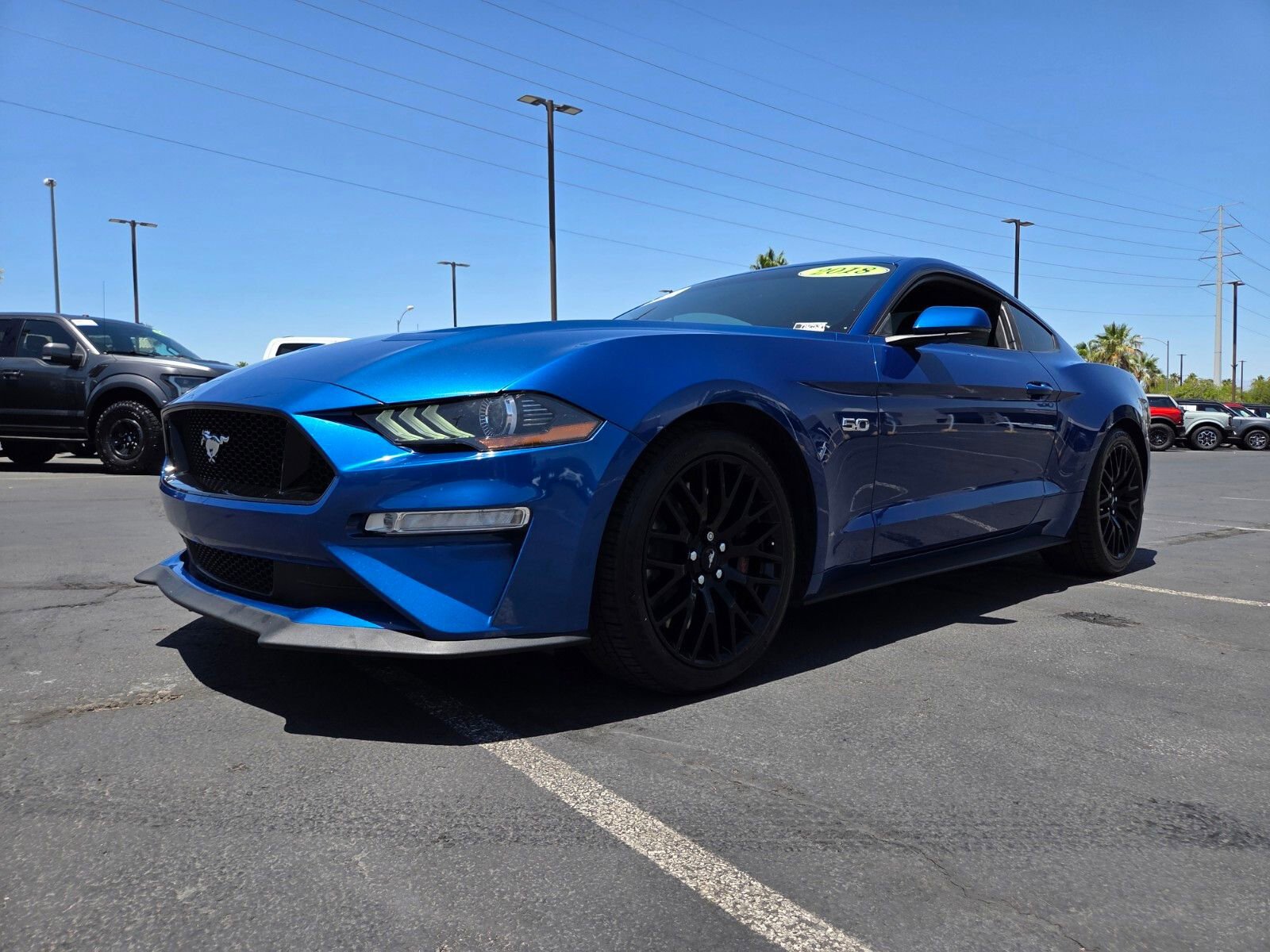 Certified 2018 Ford Mustang GT Premium w/ GT Performance Package RWD image 2