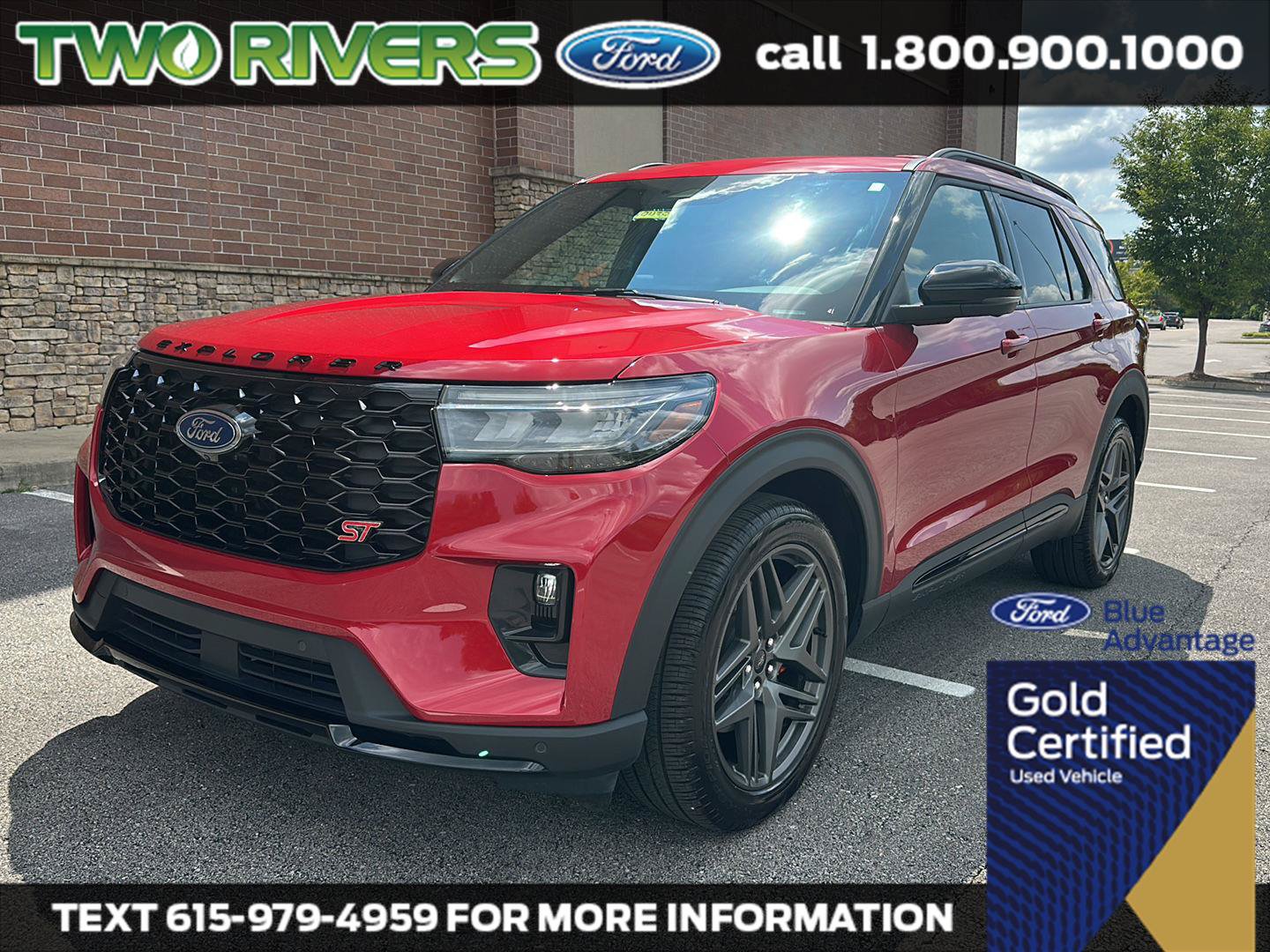 Certified 2026 Ford Explorer ST w/ Sun And Sound Package AWD/4WD image 1