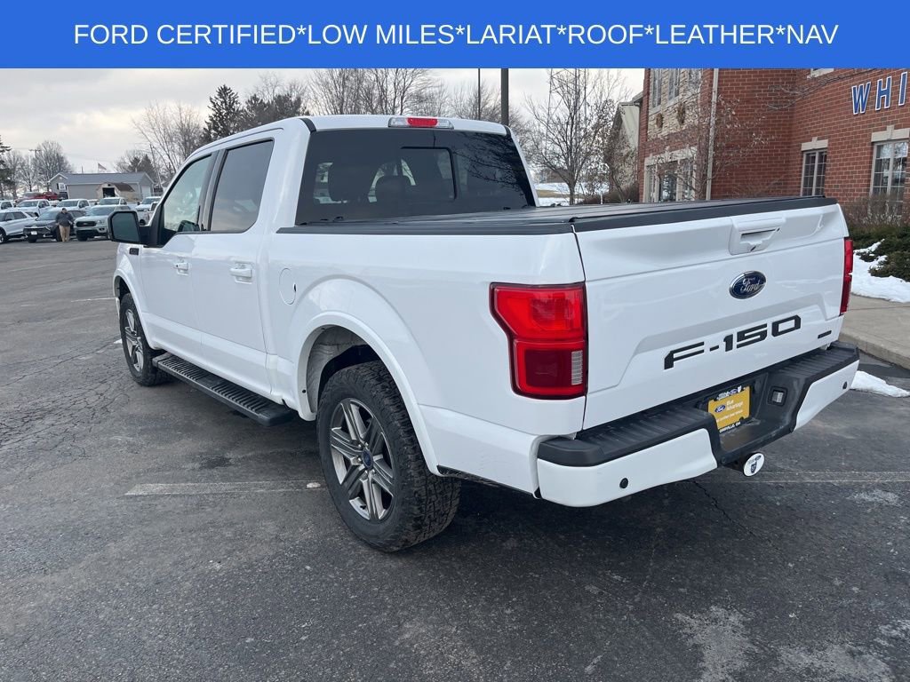 Certified 2020 Ford F150 Lariat w/ Equipment Group 502A Luxury image 3
