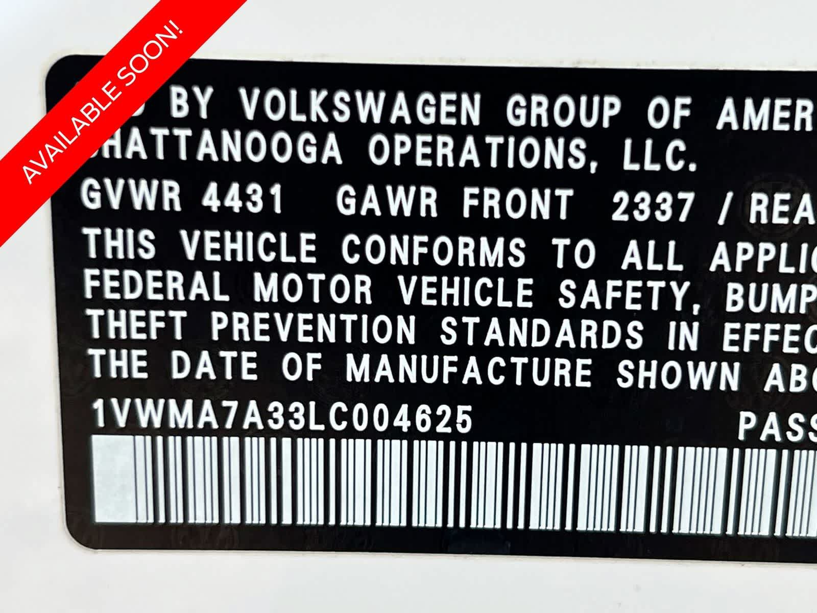 Used 2020 Volkswagen Passat 2.0T R-Line FWD image 35