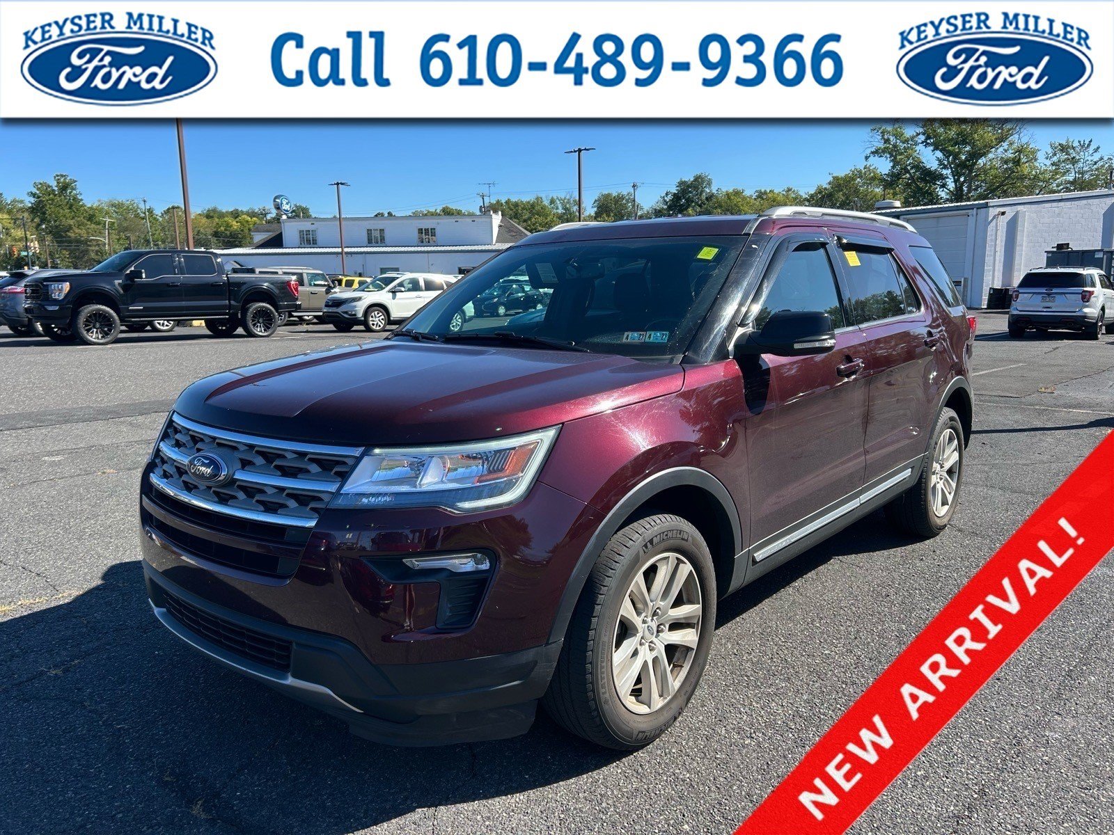 Certified 2018 Ford Explorer XLT w/ Equipment Group 201A