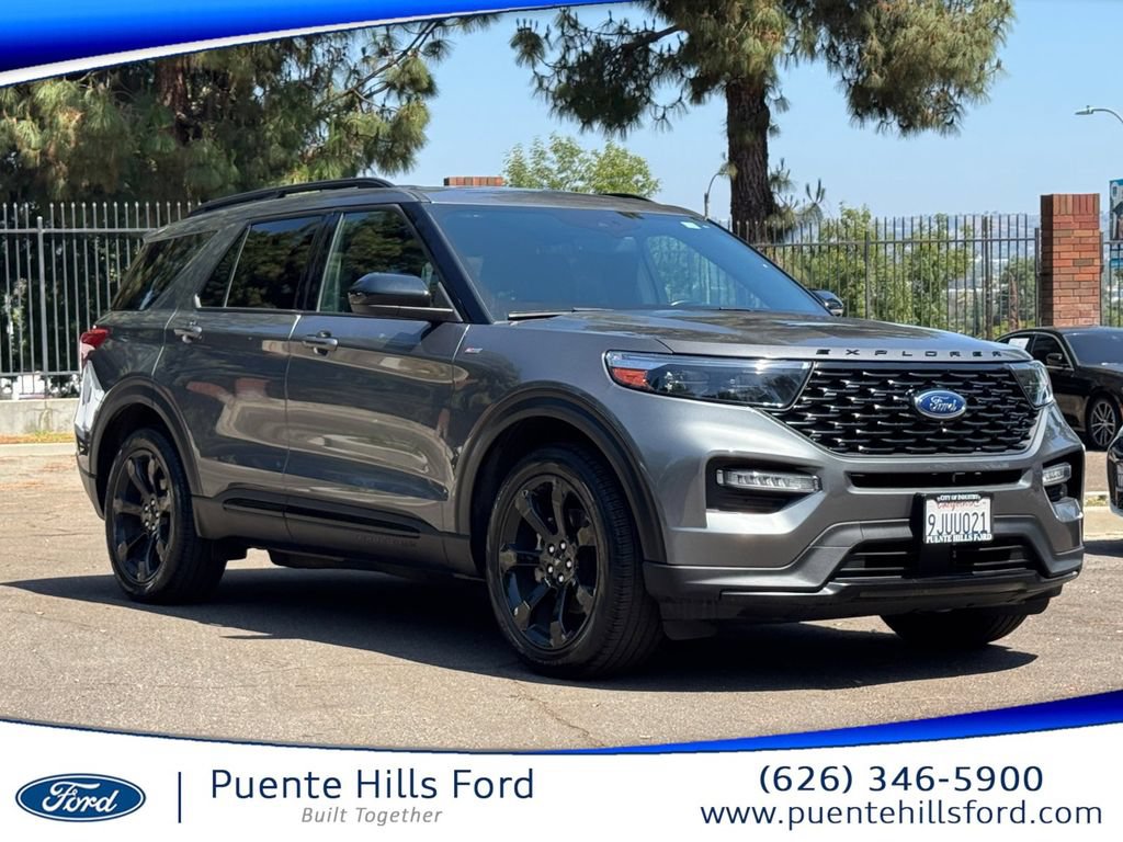 Certified 2023 Ford Explorer ST-Line w/ Class IV Trailer Tow Package