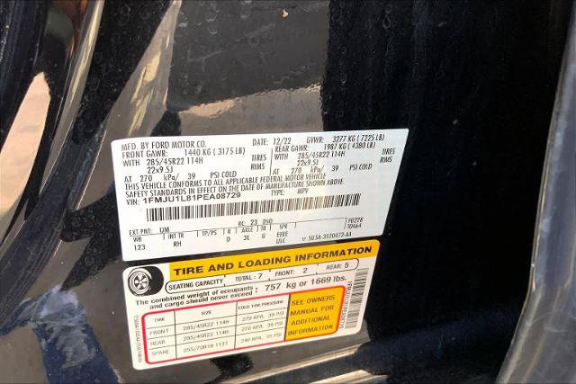 Certified 2023 Ford Expedition Platinum RWD image 35