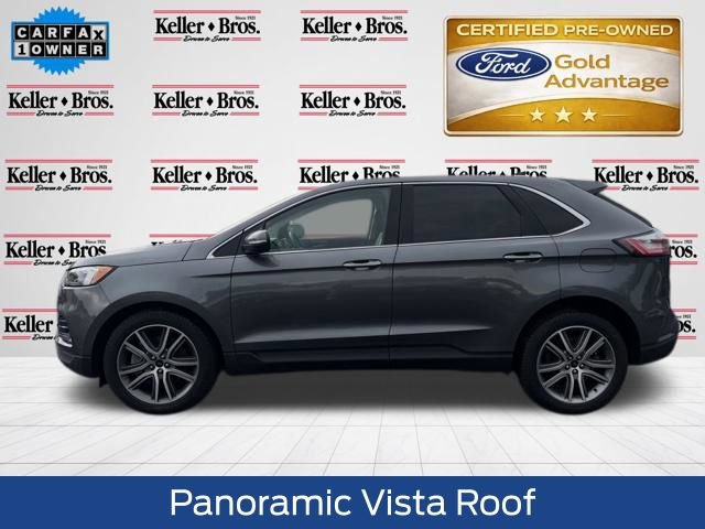 Certified 2024 Ford Edge Titanium w/ Equipment Group 301A AWD/4WD image 4