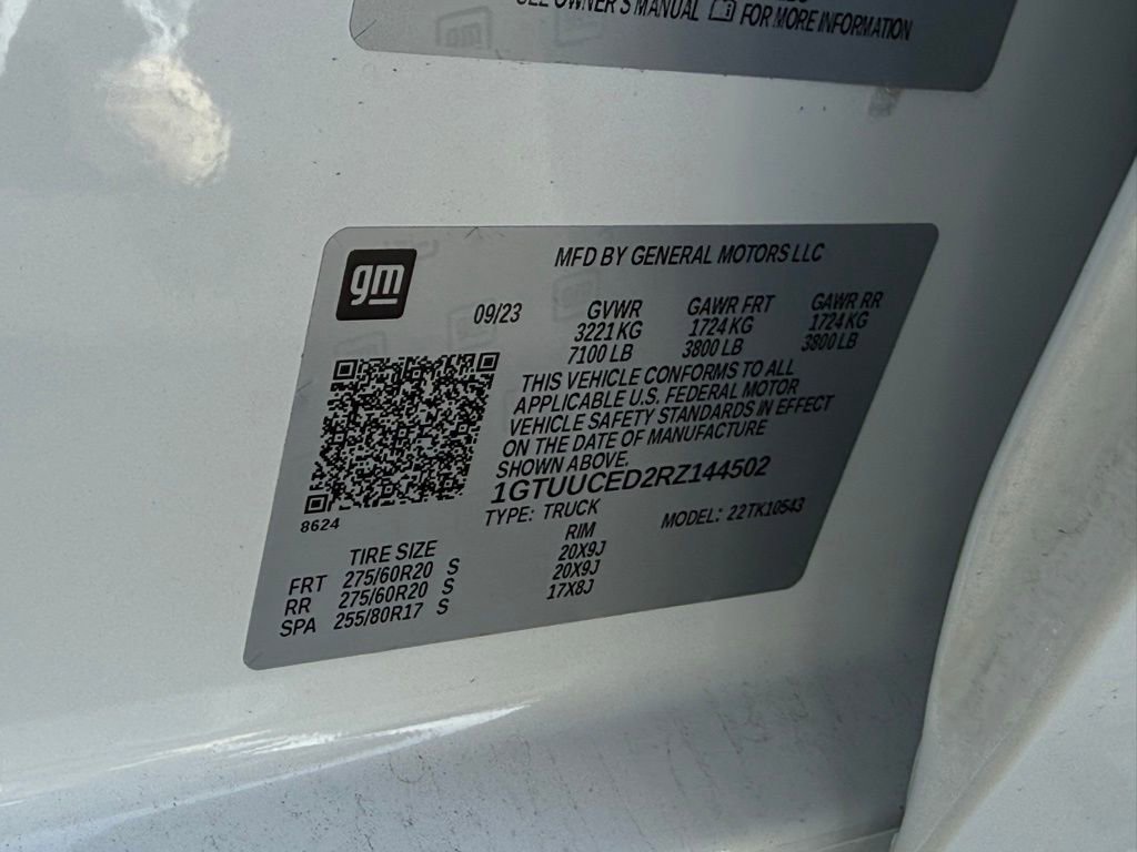 Used 2024 GMC Sierra 1500 Elevation image 34