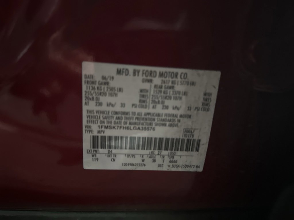 Certified 2020 Ford Explorer Limited image 8