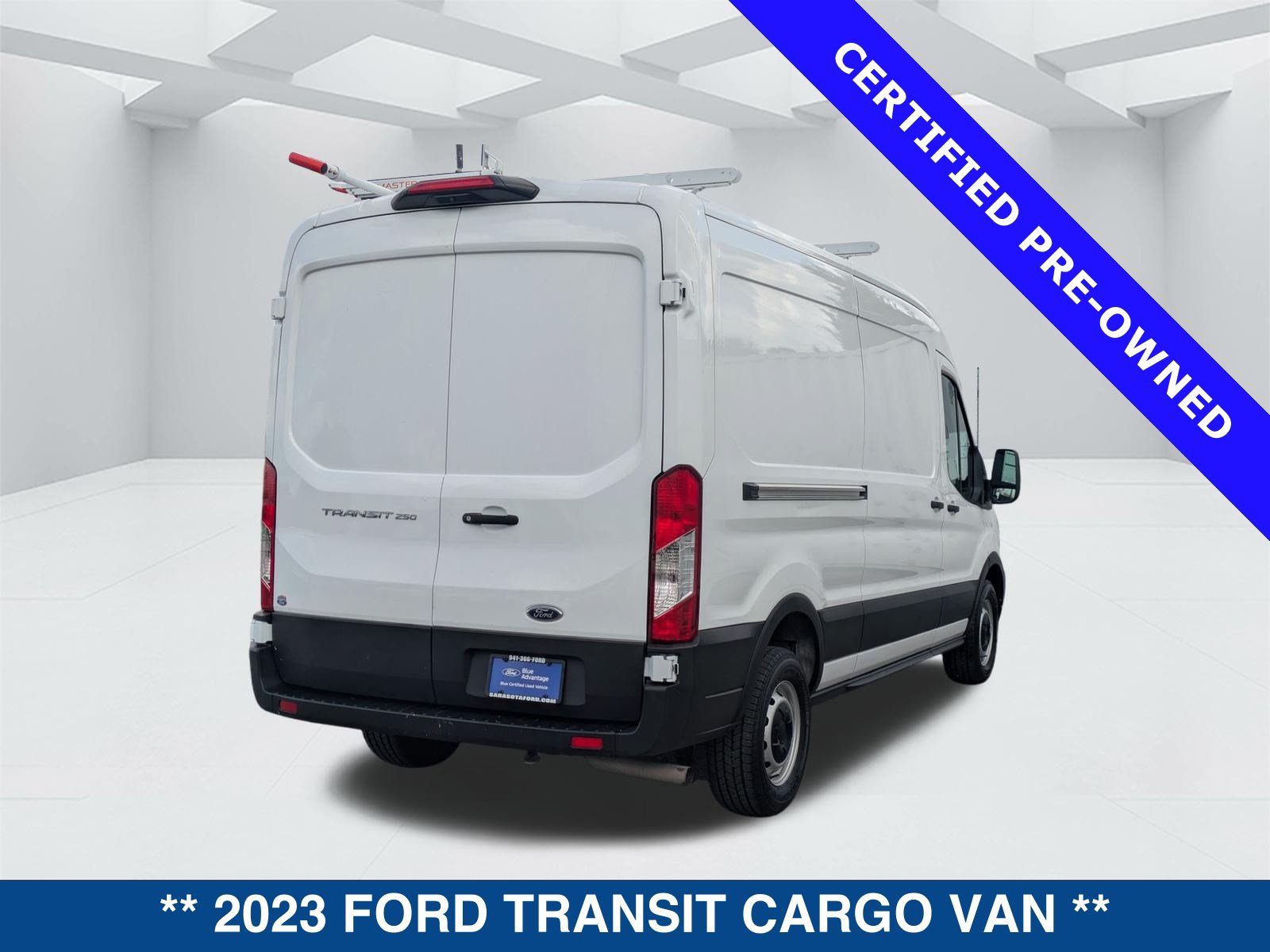 Certified 2023 Ford Transit 250 Medium Roof RWD image 5