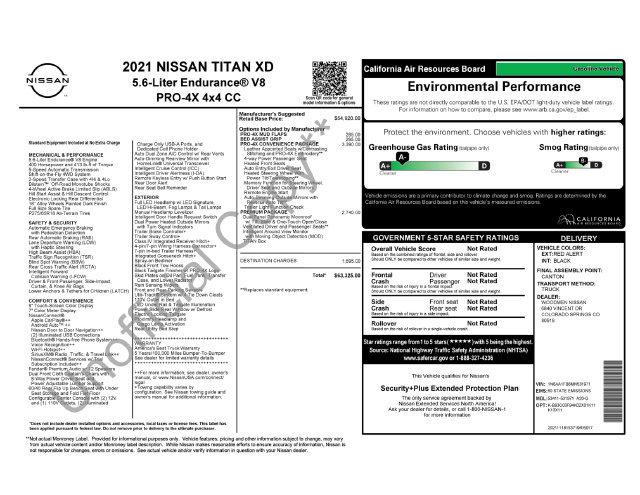 Used 2021 Nissan Titan PRO-4X w/ Pro-4x Convenience Package AWD/4WD image 5