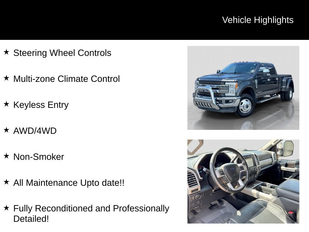 Certified 2017 Ford F350 Lariat w/ Lariat Ultimate Package AWD/4WD image 11