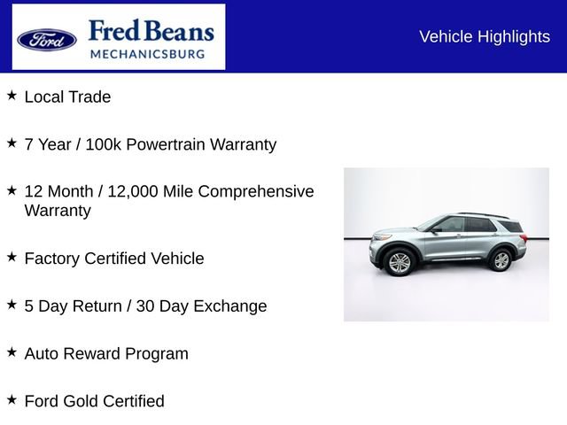 Certified 2023 Ford Explorer XLT AWD/4WD image 7
