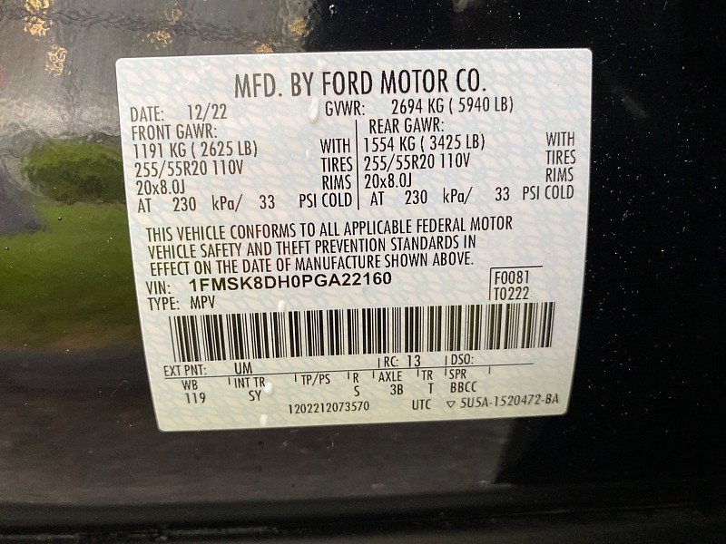 Certified 2023 Ford Explorer XLT w/ Equipment Group 202A AWD/4WD image 66