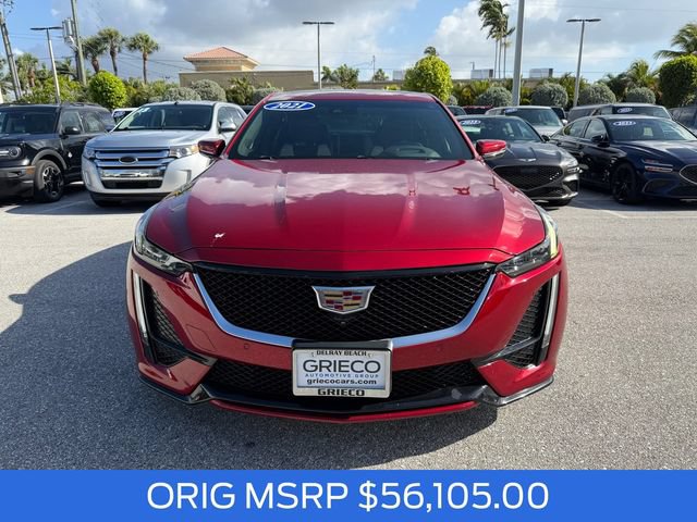 Used 2021 Cadillac CT5 Sport w/ Parking Package RWD image 2