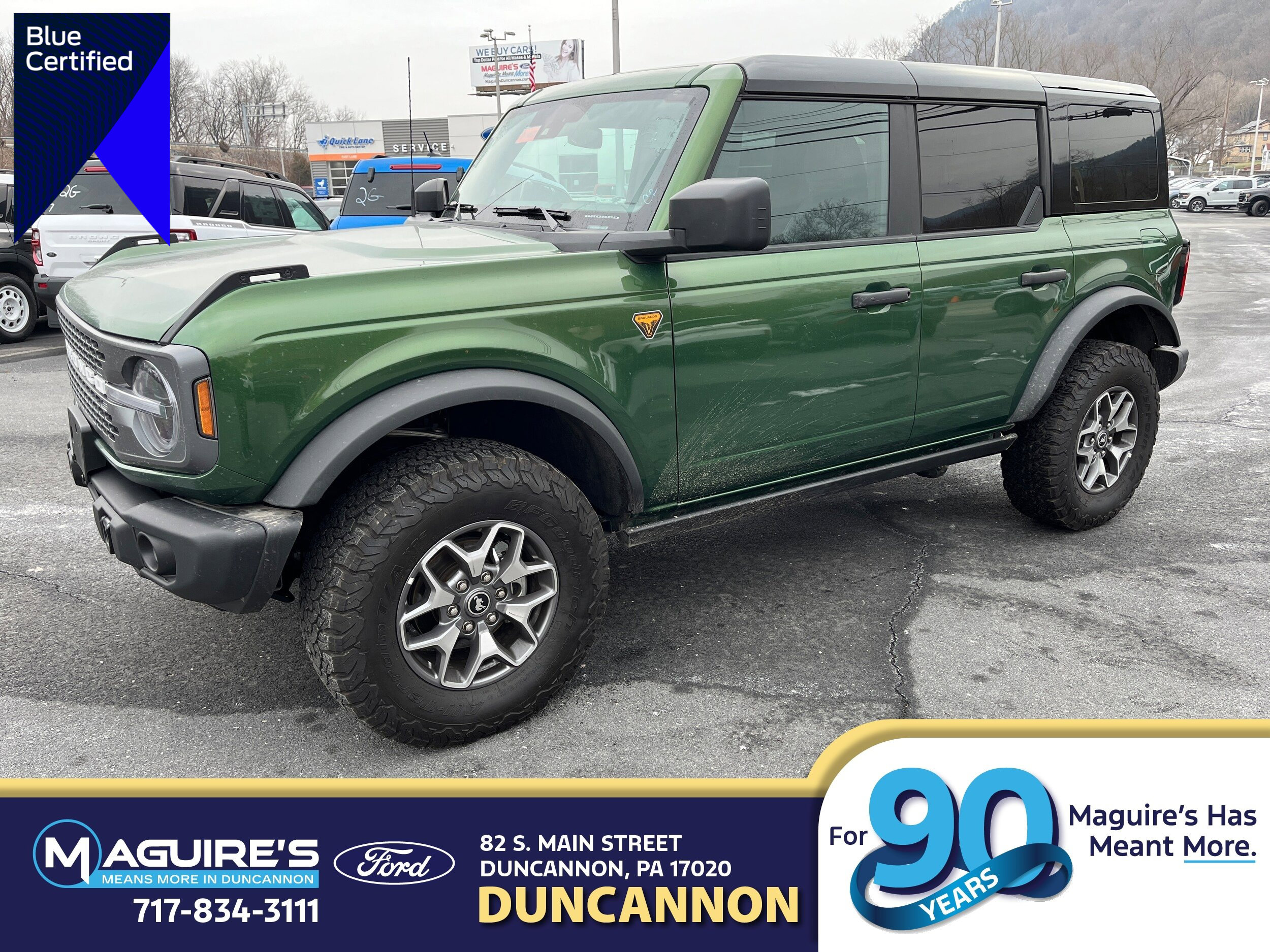 Certified 2025 Ford Bronco Badlands