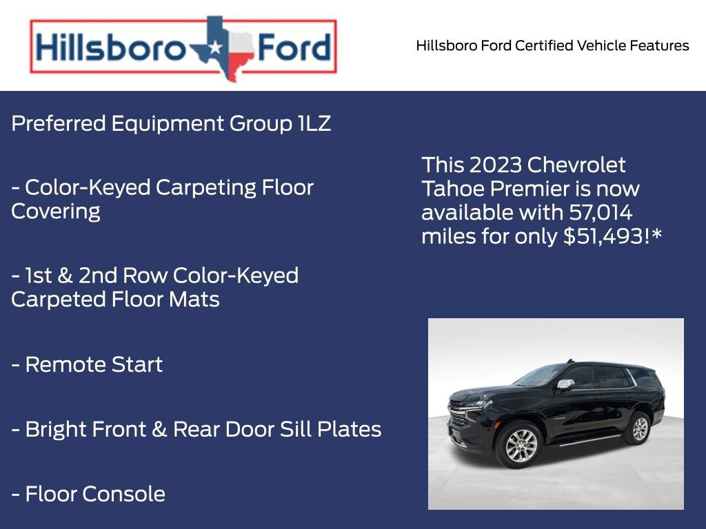 Used 2023 Chevrolet Tahoe Premier AWD/4WD image 9