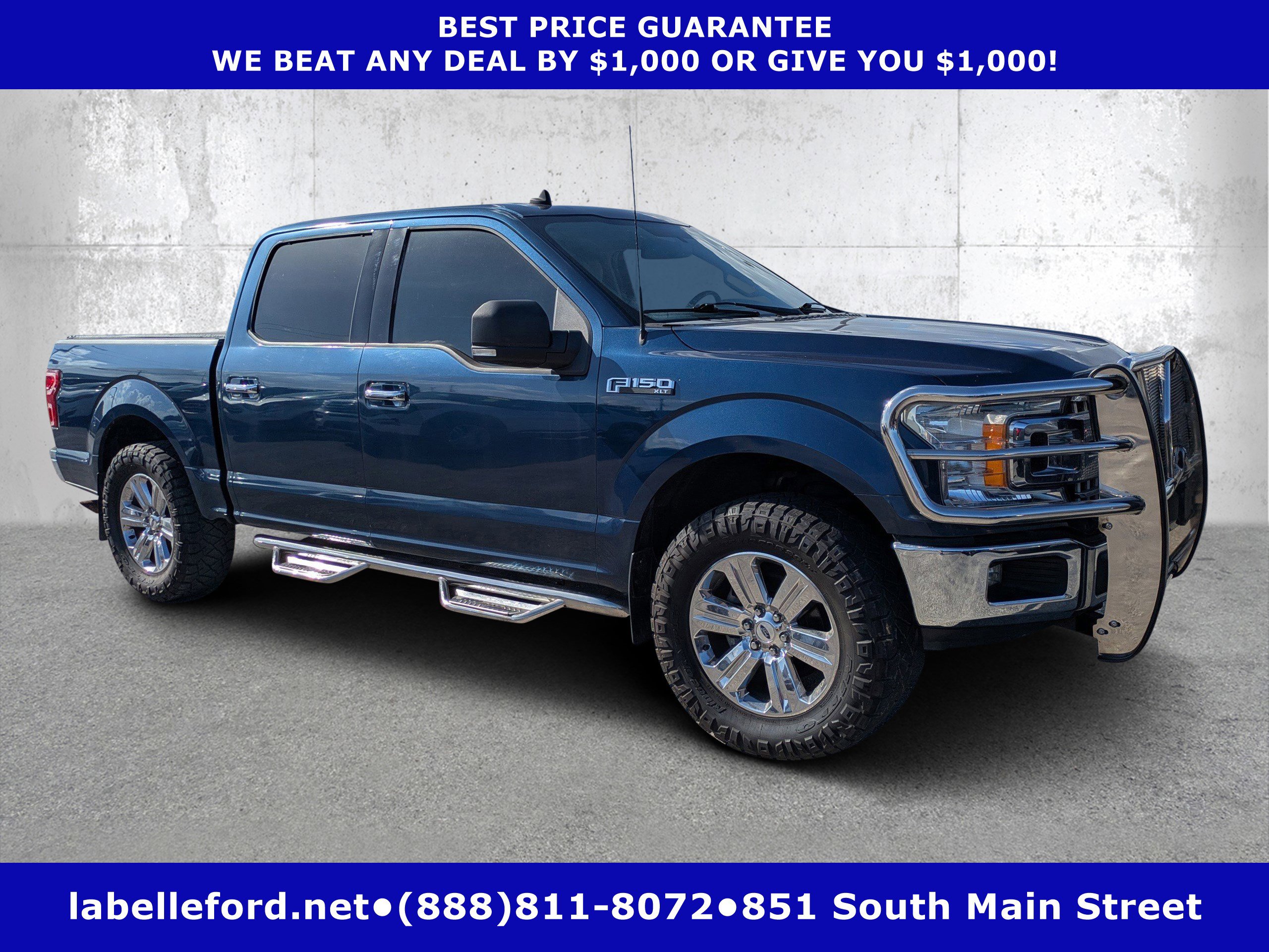 Certified 2018 Ford F150 XLT w/ Equipment Group 302A Luxury