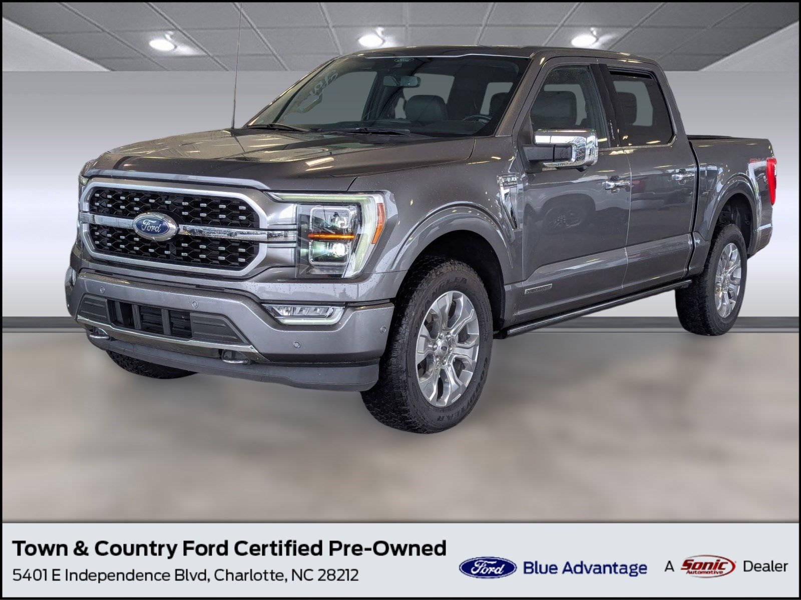 Certified 2022 Ford F150 Platinum w/ Equipment Group 701A High