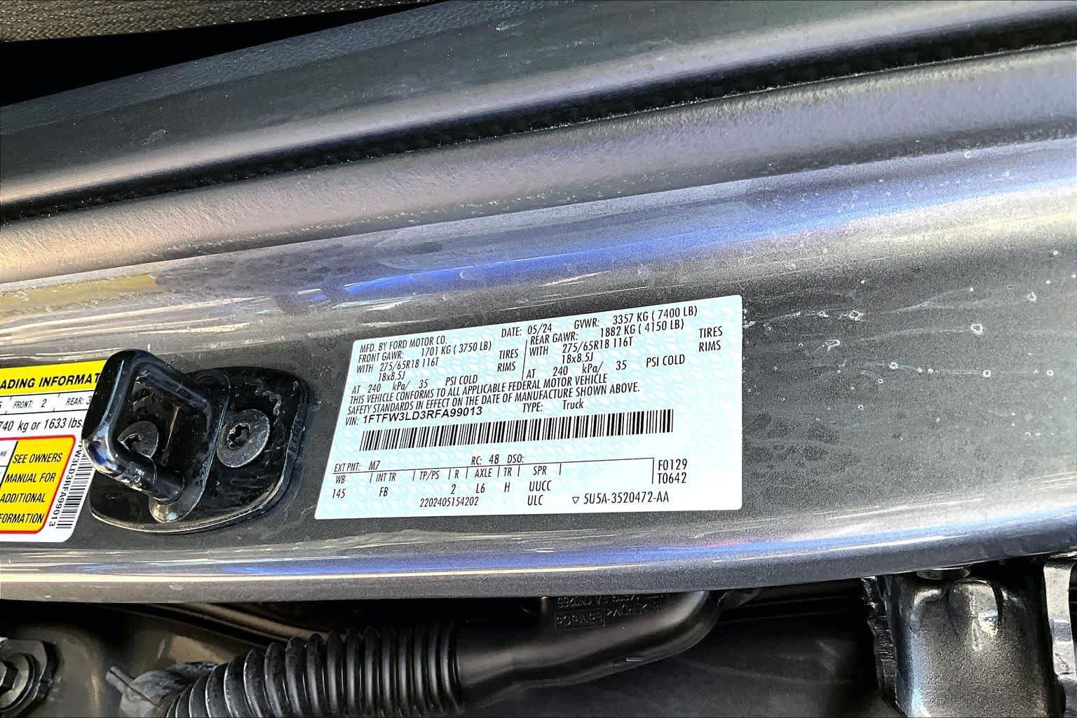 Certified 2024 Ford F150 XLT w/ Equipment Group 302A MID AWD/4WD image 34