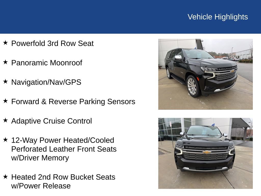 Used 2021 Chevrolet Tahoe Premier w/ Premium Package image 34