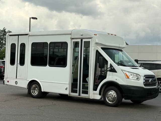 Certified 2019 Ford Transit 350 138 DRW w/ Shuttle Bus Prep Package RWD image 35